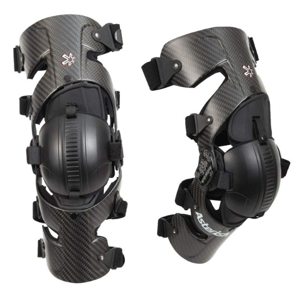 Asterisk - Carbon Cell Knee Brace (Pair): BTO SPORTS